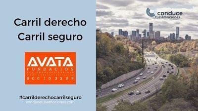 campaña carril derecho carril seguro